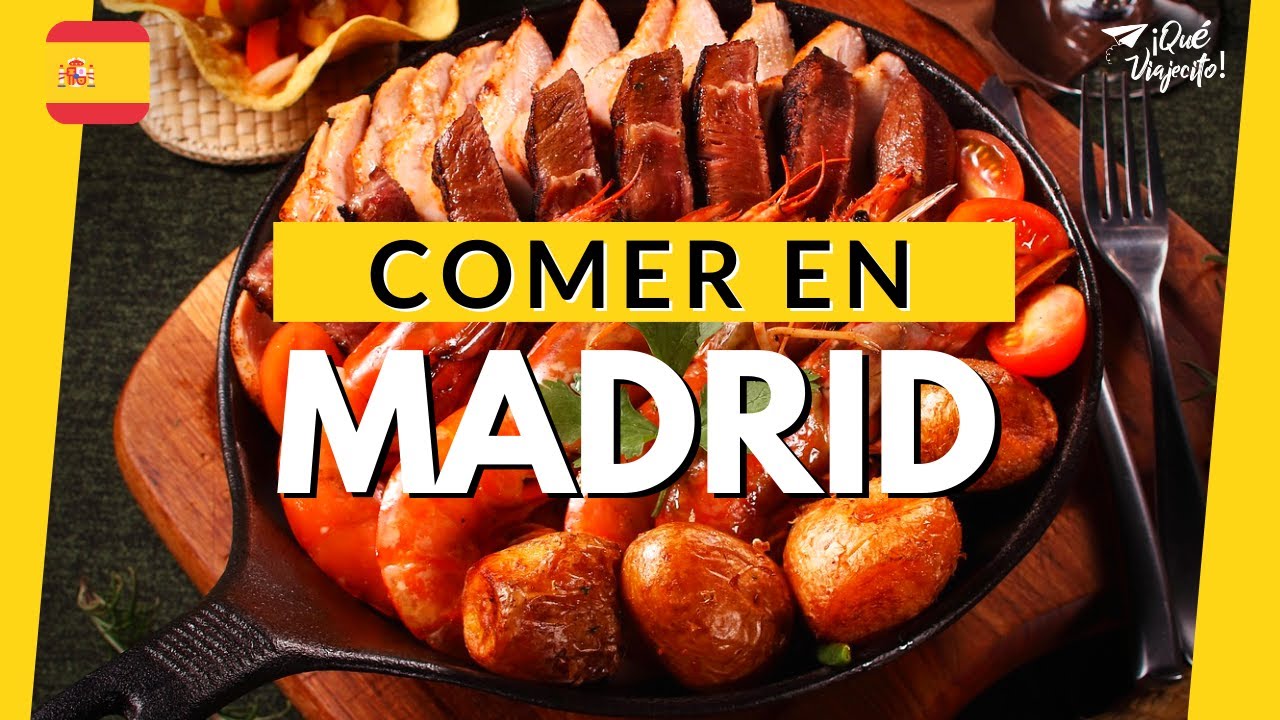 Platos y comida típica de Madrid